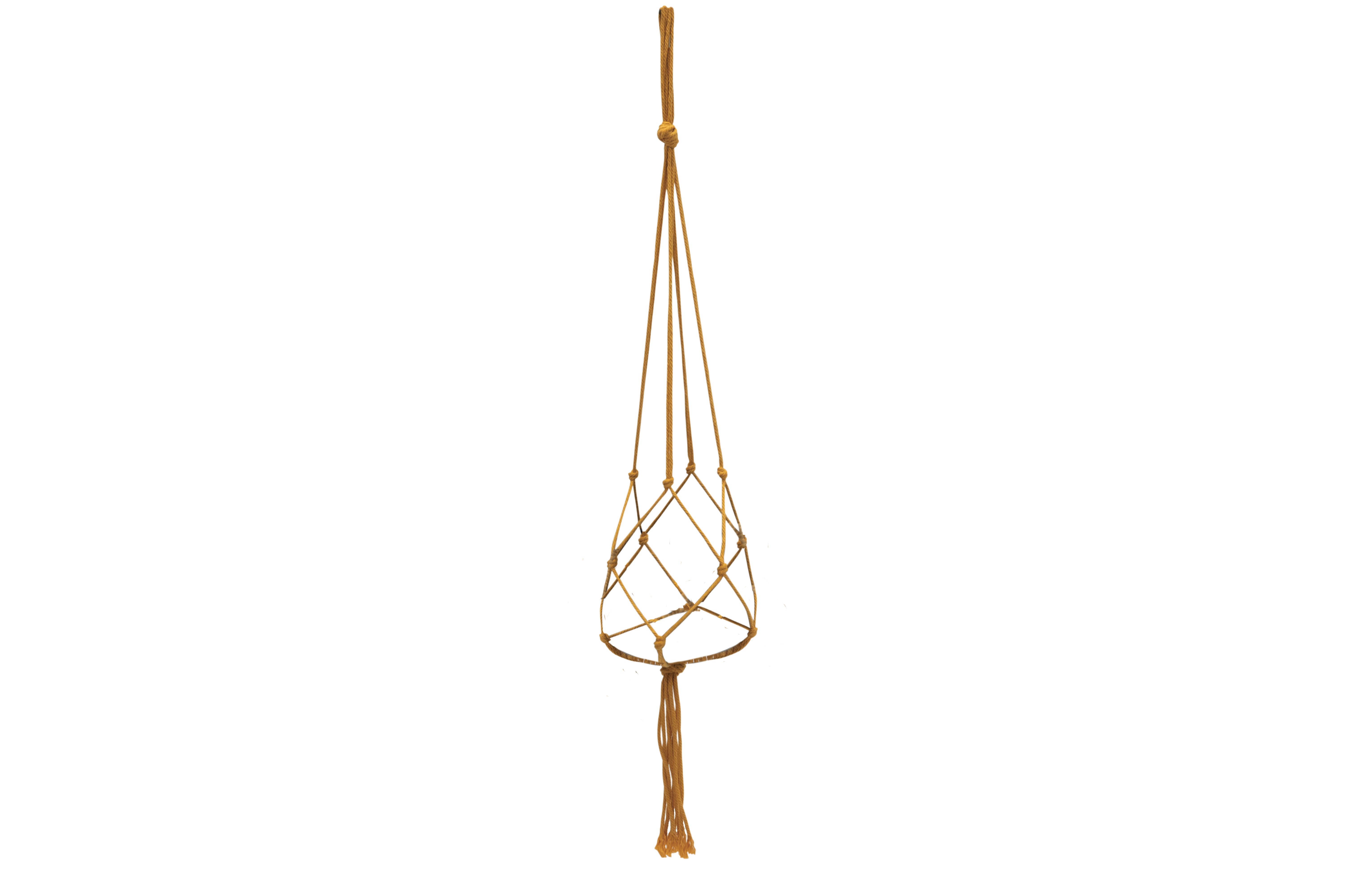 TS Macramé - Plantenhanger - ochre