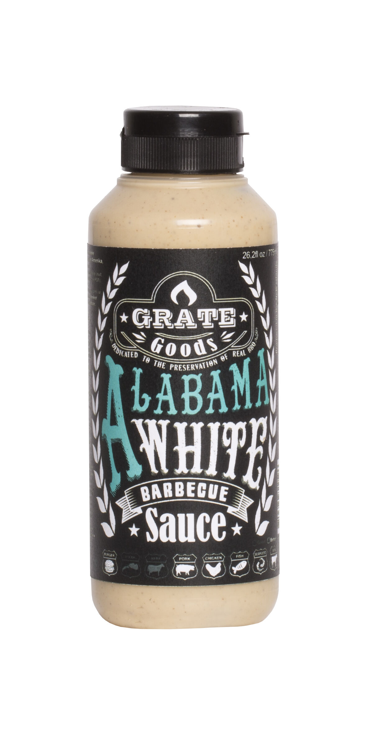 Grate goods Alabama White - BBQ saus - 265 Milliliter Grate goods Alabama White - BBQ saus - 265 Milliliter