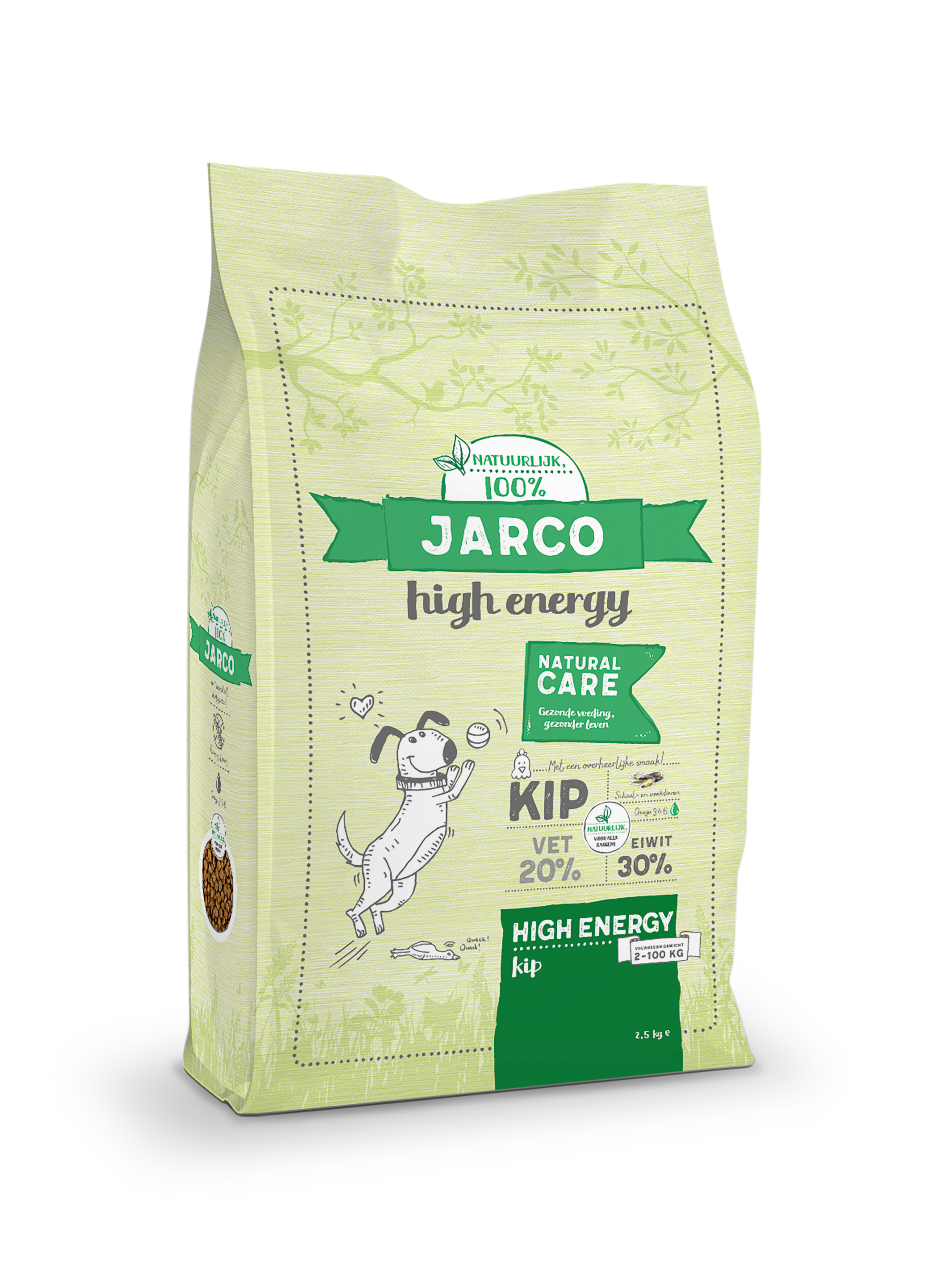 Jarco Dog Energy - Hondenvoer - 12500 Gram - kip Jarco Dog Energy - Hondenvoer - 12500 Gram - kip