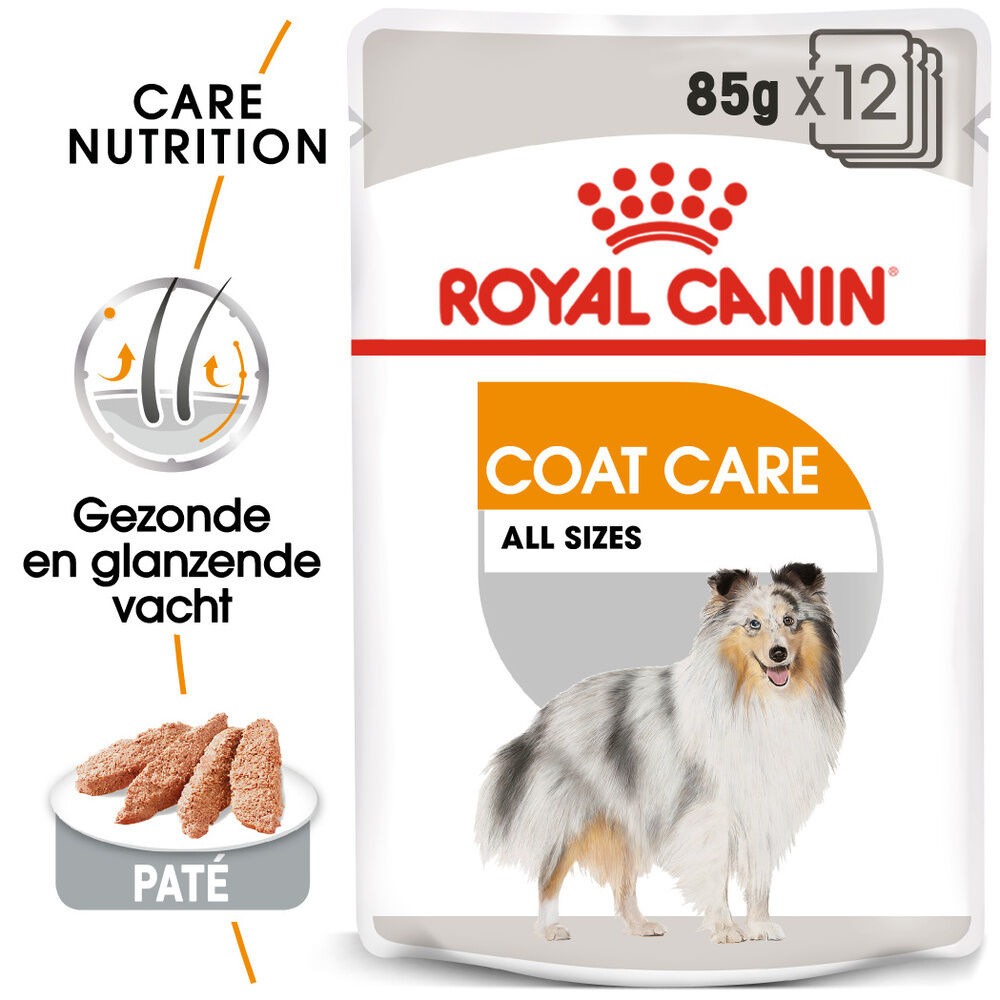 Royal Canin Coat Care Wet - Hondenvoer - 12x85 gram - 1020 Gram - gevogelte