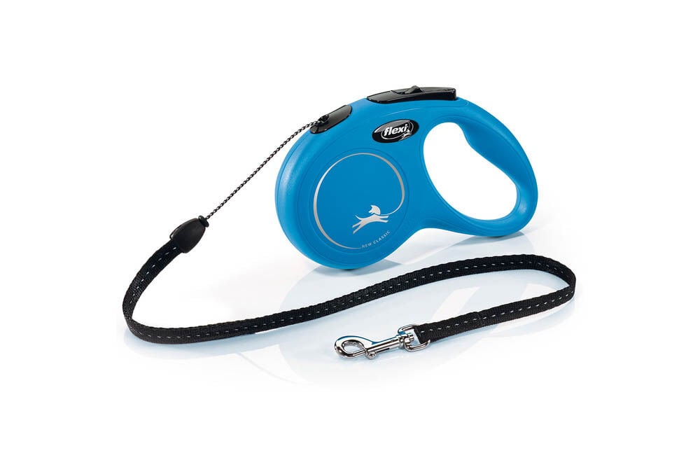 Flexi New Classic Koord - Rollijn - Hondenriem - blauw Flexi New Classic Koord - Rollijn - Hondenriem - blauw