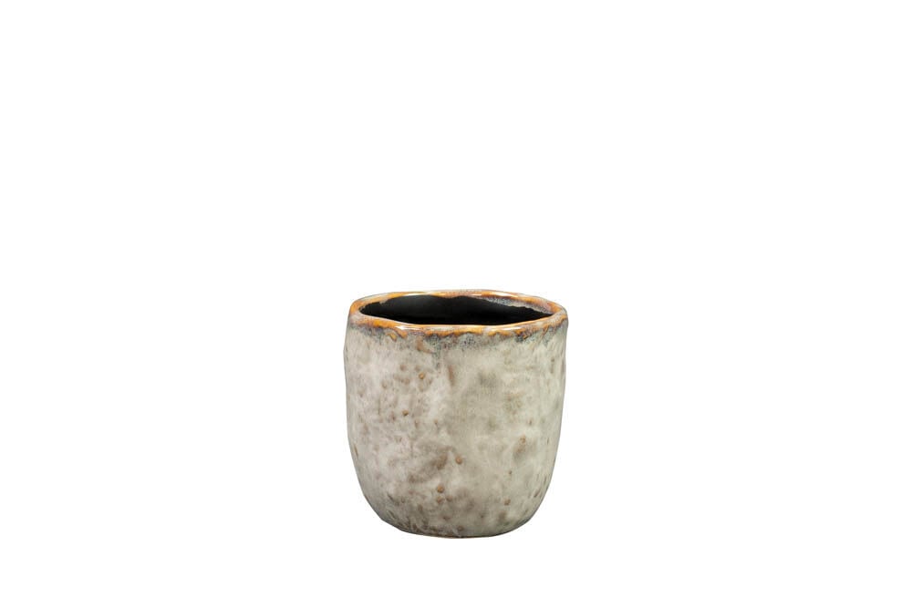 TS COLLECTION Brian - Bloempot - Wit - 7 cm TS COLLECTION Brian - Bloempot - Wit - 7 cm