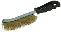 SAM Koper special - Staaldraadborstel - 25.5x7.5x1.5 cm - Grijs - 23.7 cm