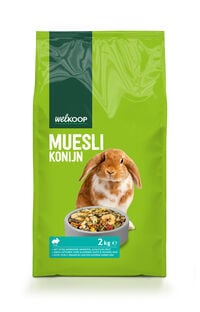 Welkoop Muesli - Konijnenvoer - 2 Kilogram