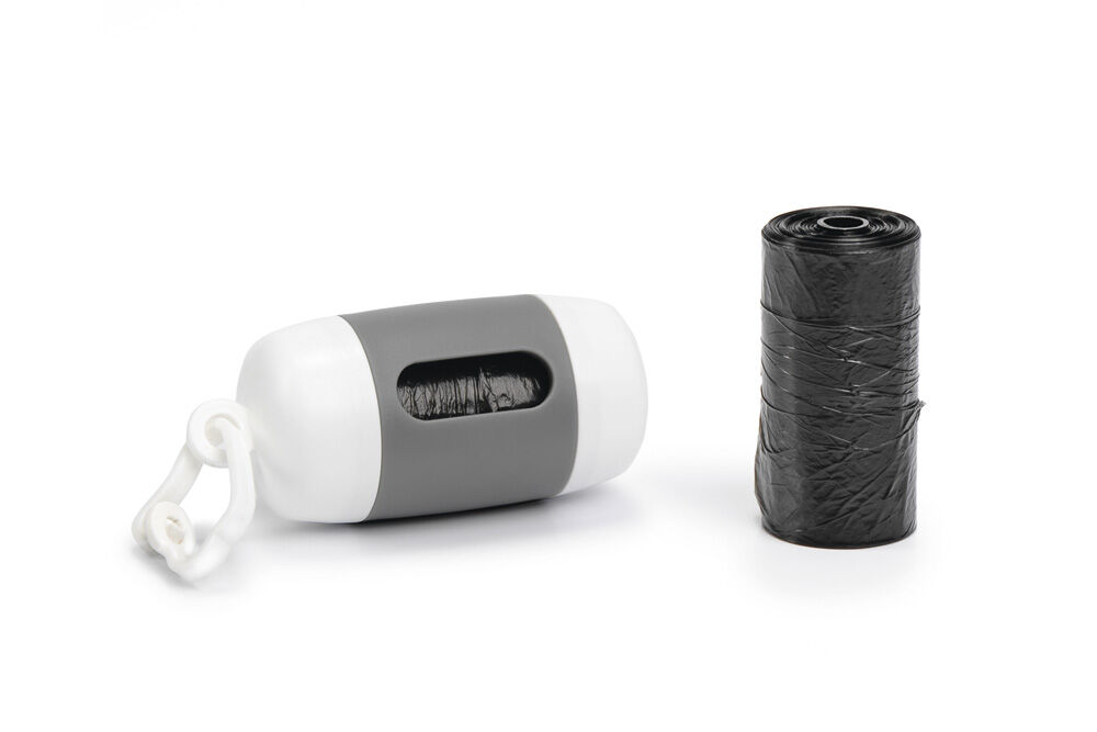 Beeztees Plastic - Poepzakhouder - 40 Stuks - Grijs Beeztees Plastic - Poepzakhouder - 40 Stuks - Grijs