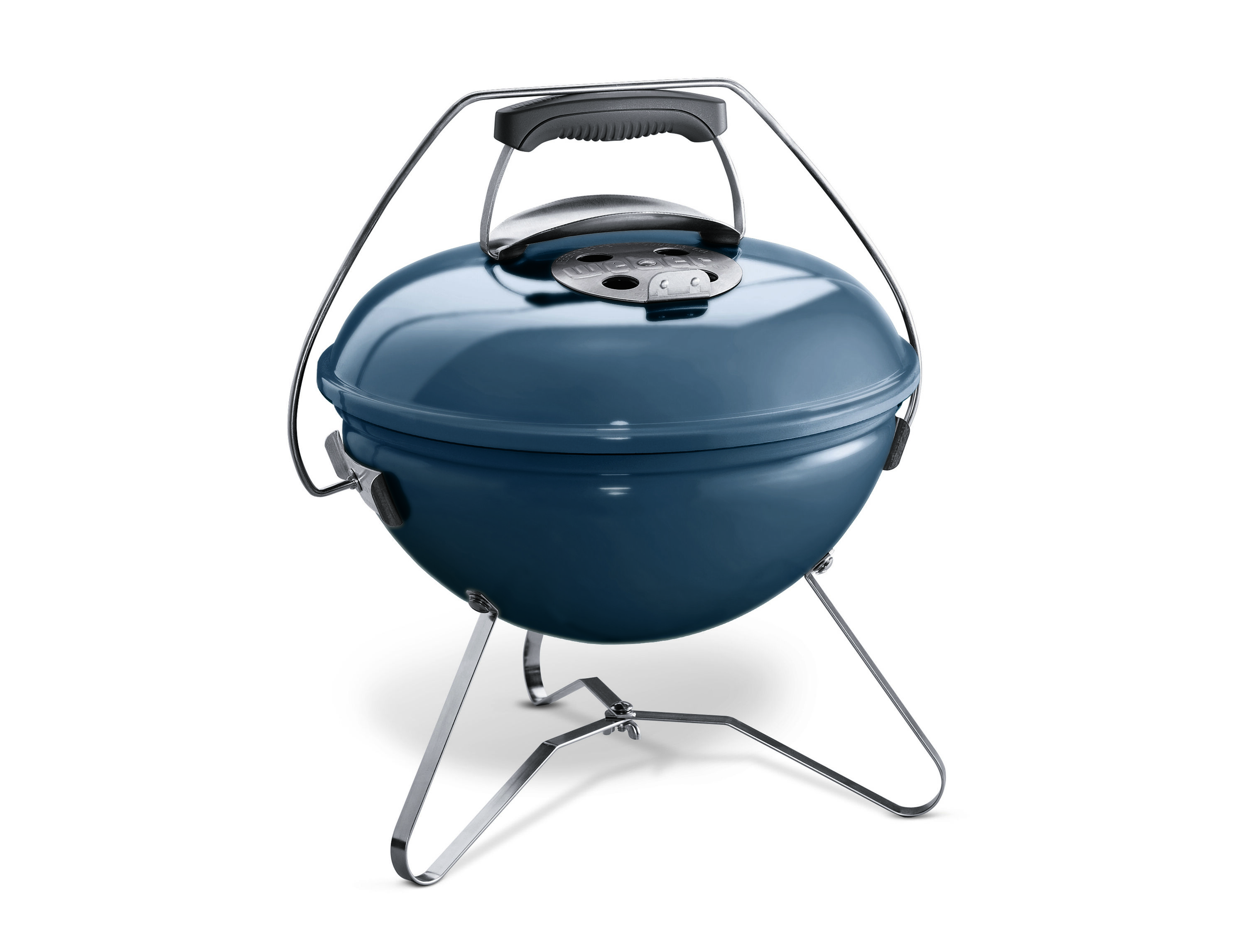 Weber Smokey Joe Premium - Houtskoolbarbecue - Blauw - 37 cm