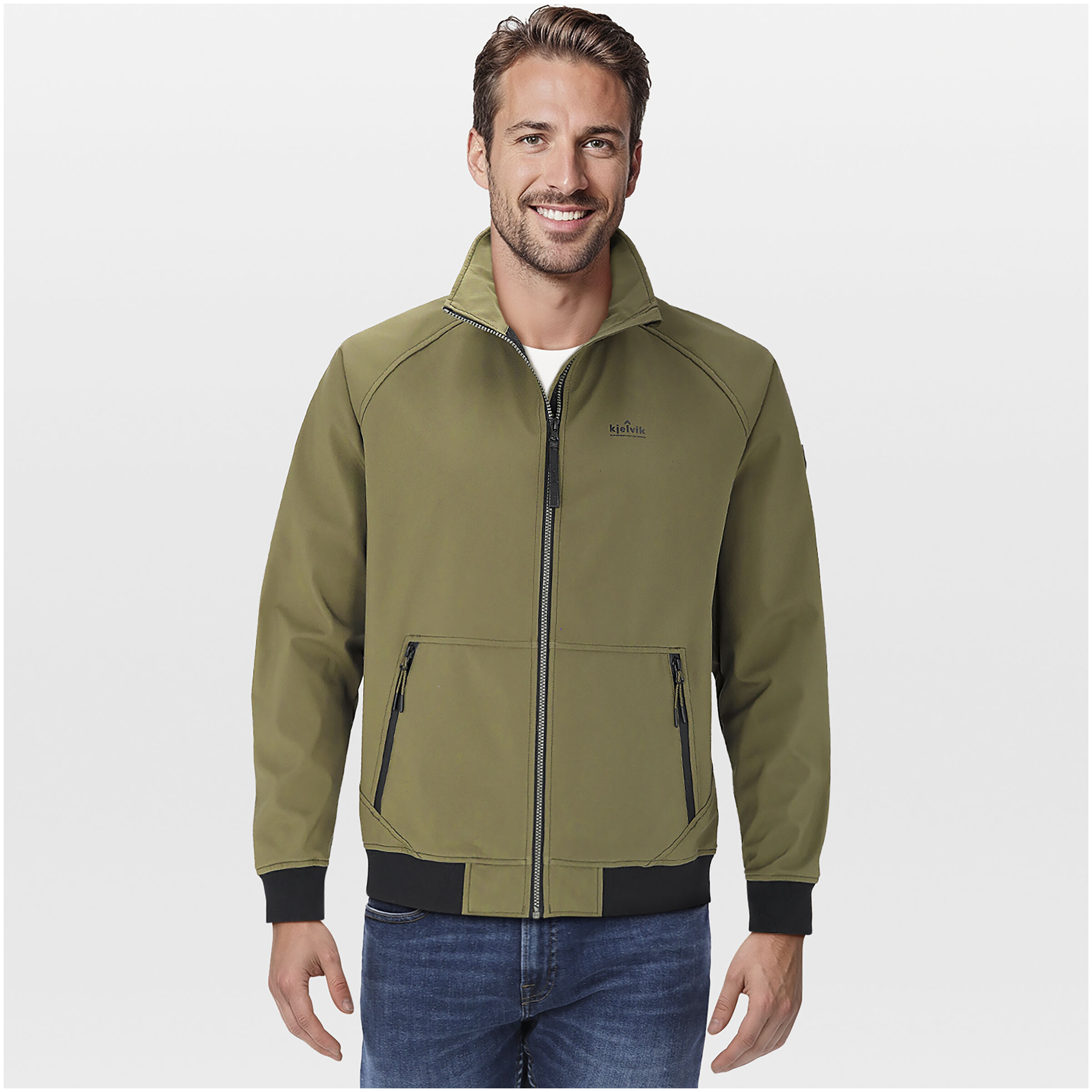 Kjelvik Dion - Softshell jas - Donkergroen - 2XL Kjelvik Dion - Softshell jas - Donkergroen - 2XL