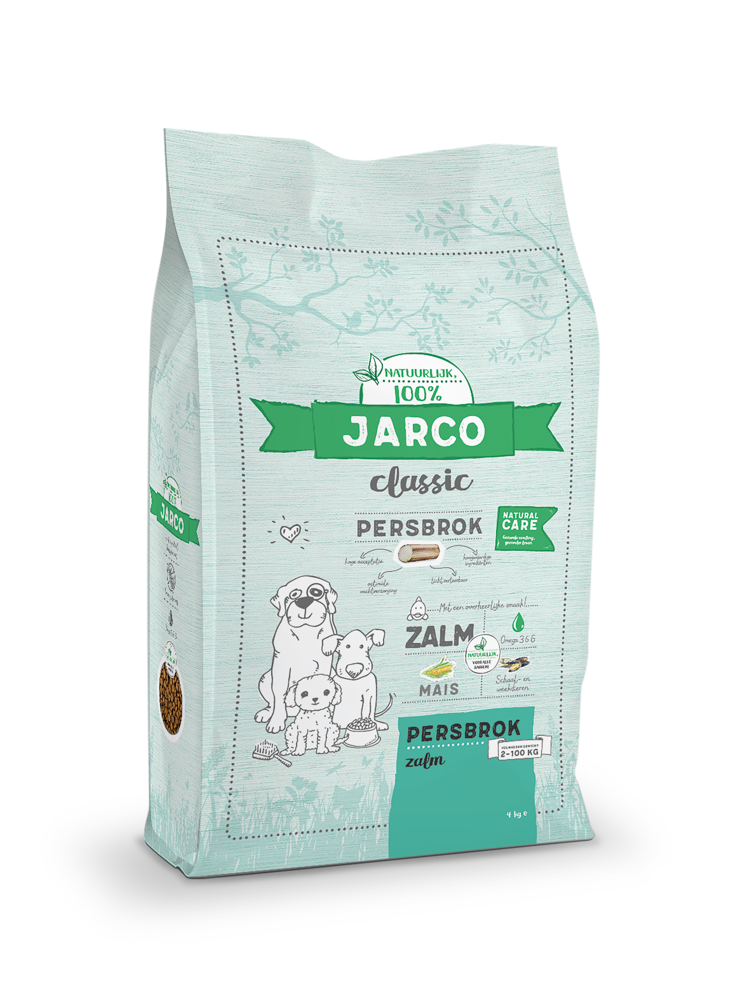 Jarco Dog Classic - Hondenvoer - 3 Kilogram - zalm Jarco Dog Classic - Hondenvoer - 3 Kilogram - zalm