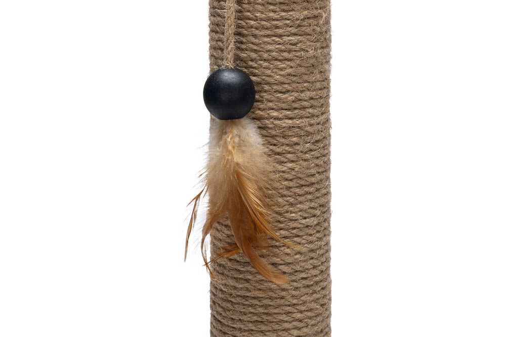 Designed by Lotte Zavi - Krabpaal - Bruin - 1x39.5x1 cm