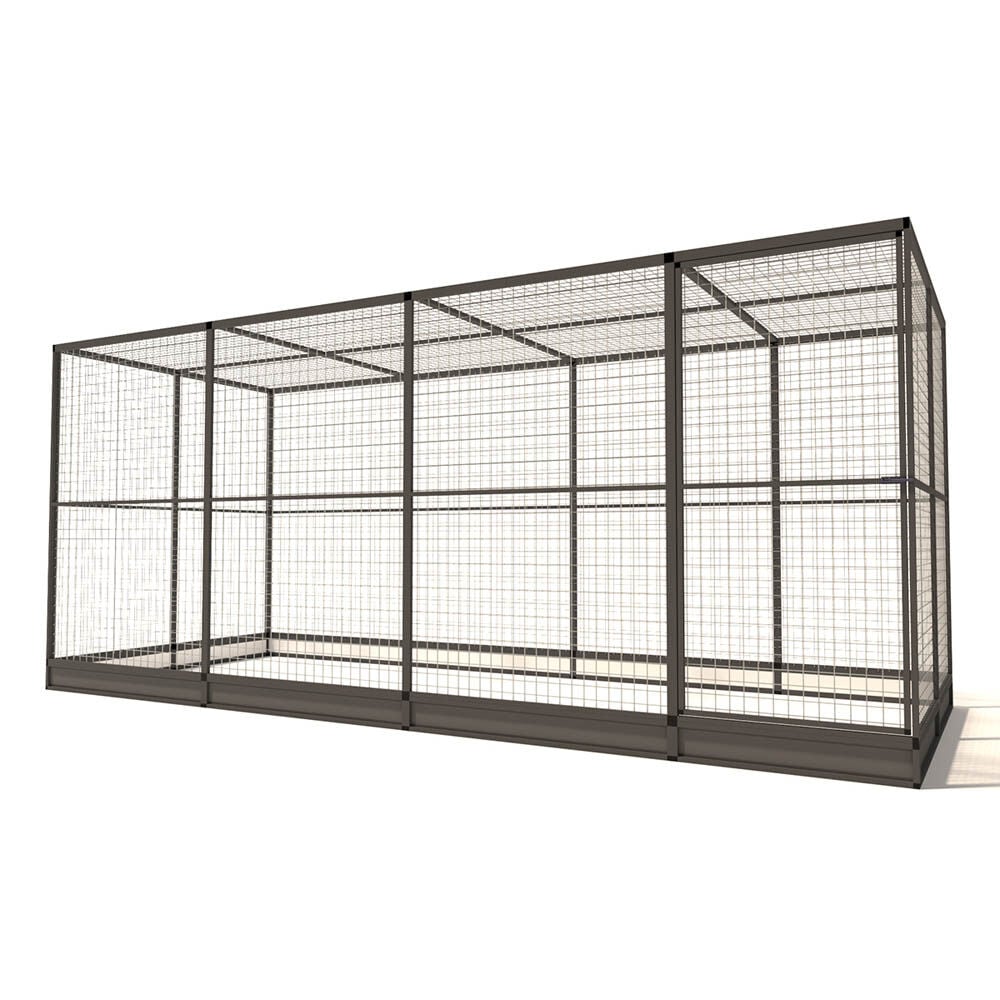Glorenza Noa - Kattenren - Antraciet - 193x176x449 cm Glorenza Noa - Kattenren - Antraciet - 193x176x449 cm