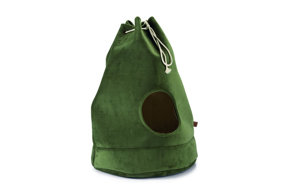 Designed by Lotte Vilar - Kattenhuis - Groen - 60x45x45 cm Designed by Lotte Vilar - Kattenhuis - Groen - 60x45x45 cm