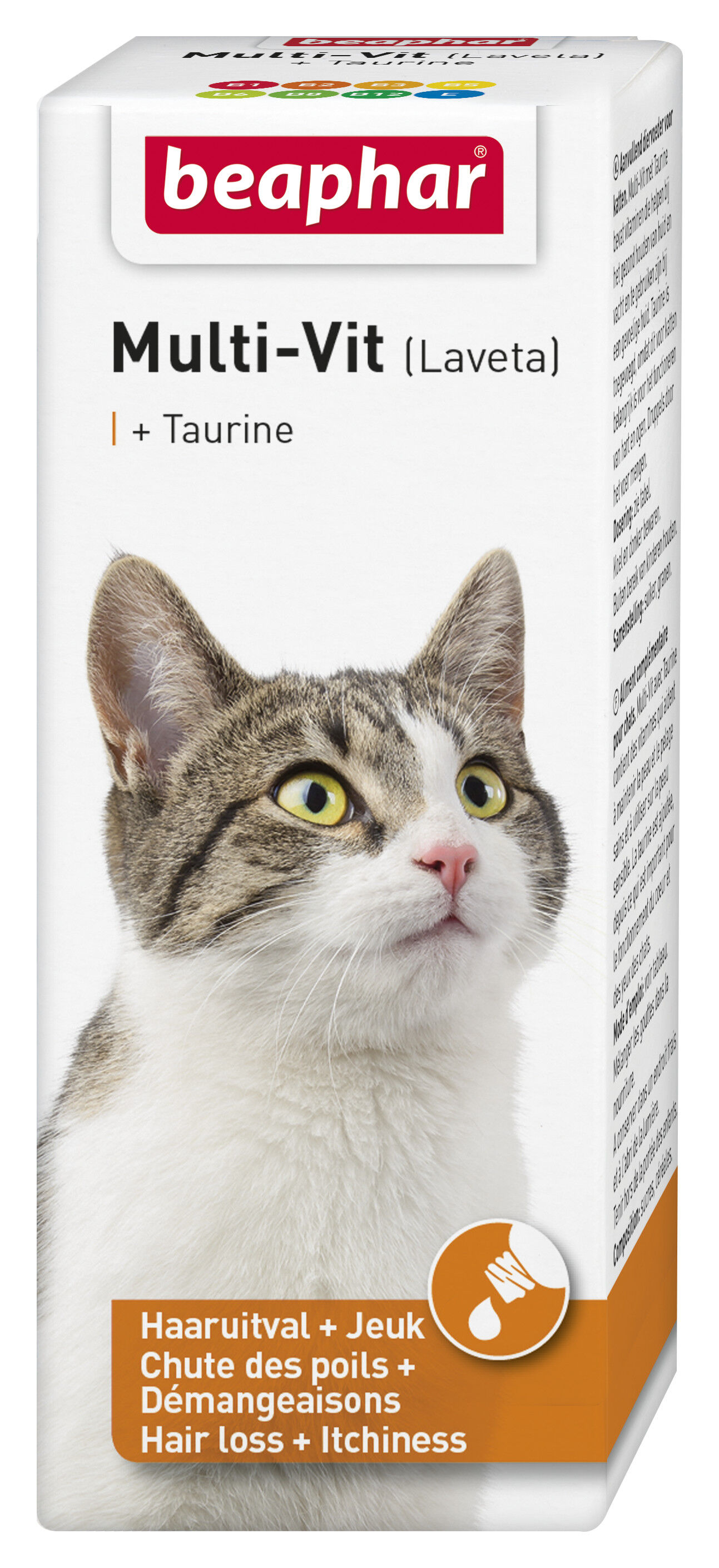 Beaphar Multi-Vit + Taurine - Voedingssupplement Beaphar Multi-Vit + Taurine - Voedingssupplement