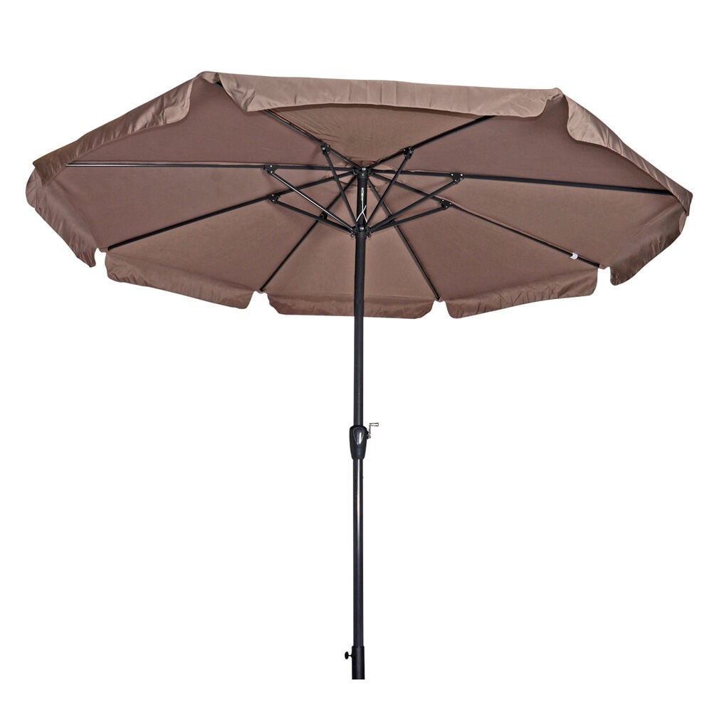 Lesli Living Libra - Parasol - Taupe - 350 cm Lesli Living Libra - Parasol - Taupe - 350 cm