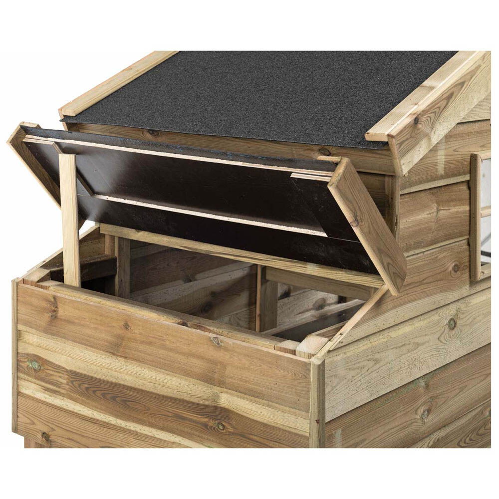 Voldux Jasper XL - Kippenhok - Naturel - Links - XL