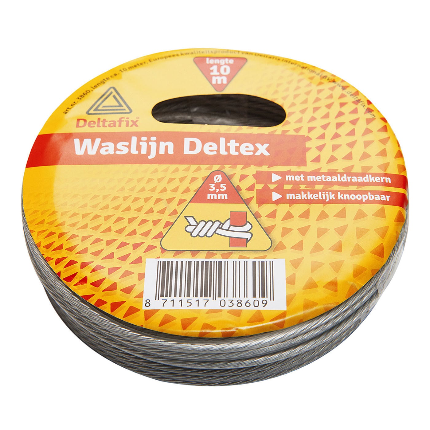 Deltafix 3,5 mm 30 meter - Waslijn - 30 Meter - 0.3 cm Deltafix 3,5 mm 30 meter - Waslijn - 30 Meter - 0.3 cm
