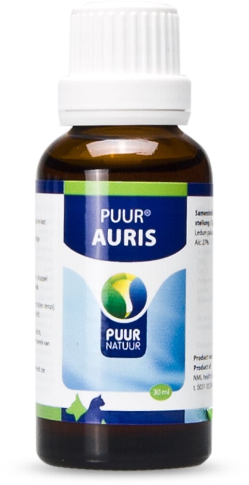 Puur Auris Oorverzorging Hond - Kat - 30 Milliliter