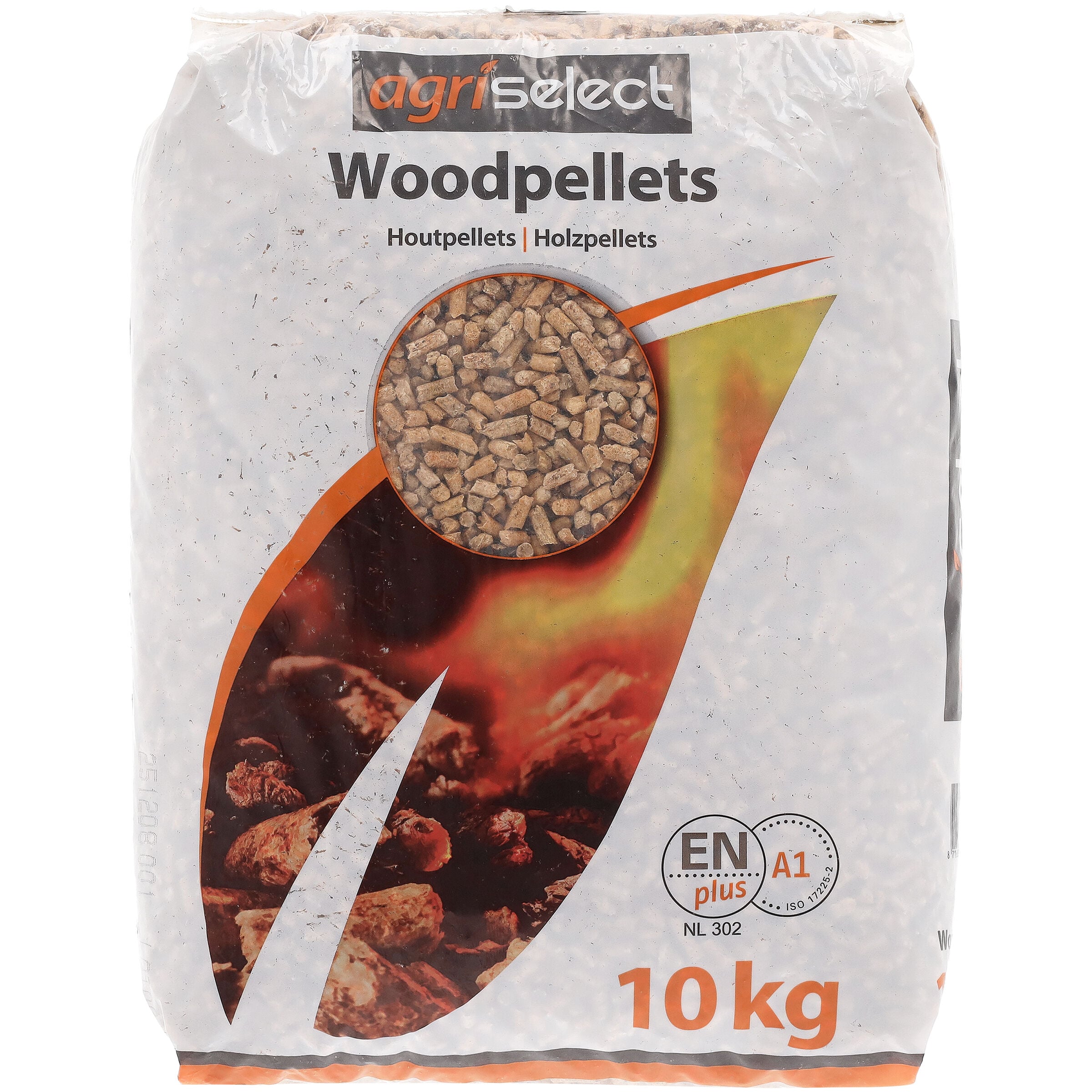 Agri Select - Houtpellets - Bruin - 10 Kilogram Agri Select - Houtpellets - Bruin - 10 Kilogram