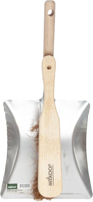 Welkoop - Stoffer & blik - 21.5 cm - Kokosvezel