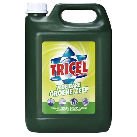 Tricel Goudzeep Vloeibaar - Allesreiniger - 5 Liter - 18.5 cm Tricel Goudzeep Vloeibaar - Allesreiniger - 5 Liter - 18.5 cm