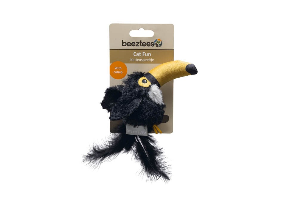 Beeztees Kanoe Jungle - Kattenspeeltje - Zwart