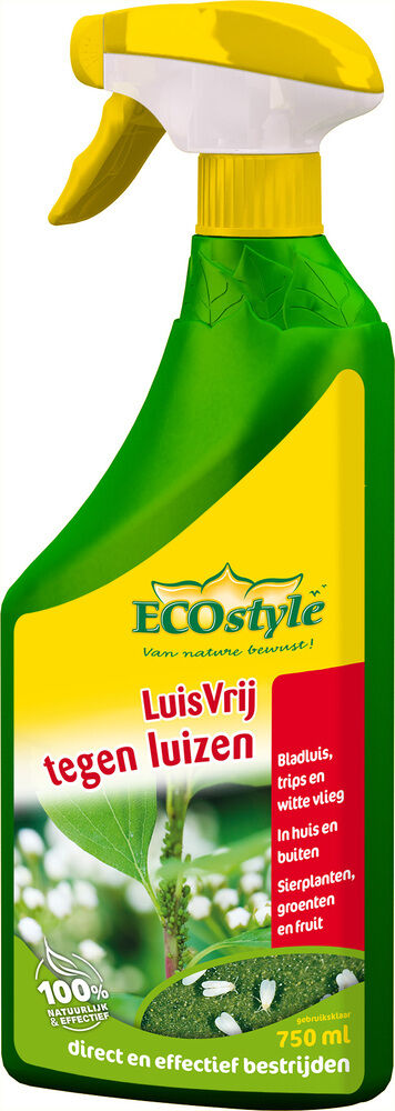 ECOstyle LuisVrij gebruiksklaar - Tegen luizen - kant-en-klare vloeistof ECOstyle LuisVrij gebruiksklaar - Tegen luizen - kant-en-klare vloeistof