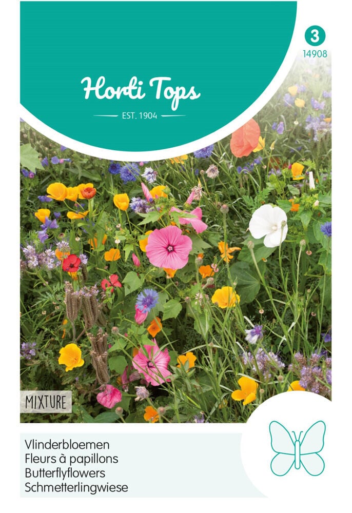 Hortitops Mengsel voor Vlinders - Bloemzaden