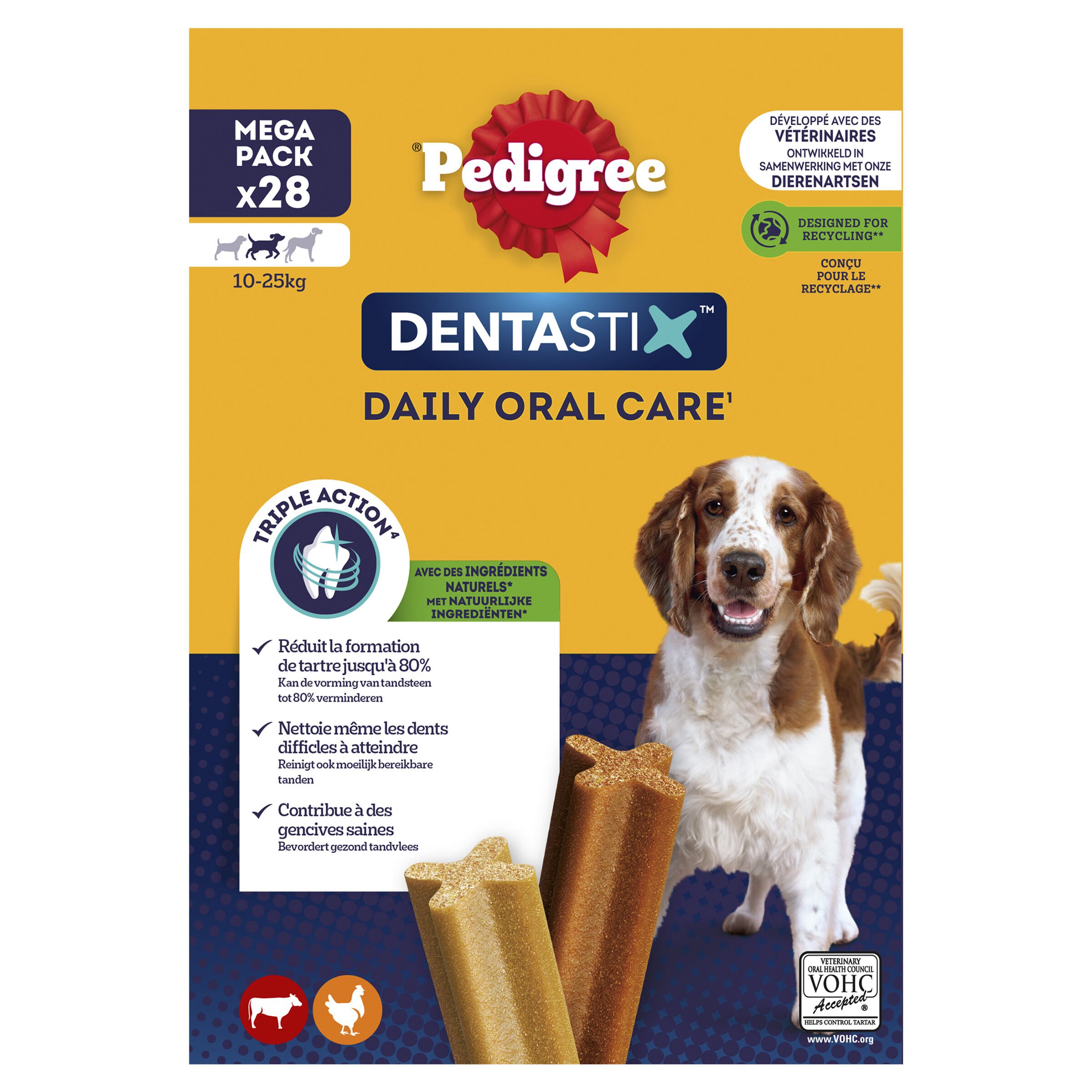 Pedigree Dentastix - Hondensnack - 28 Stuks - dental - M Pedigree Dentastix - Hondensnack - 28 Stuks - dental - M