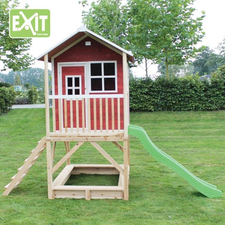 EXIT Loft 500 - Speelhuisje - Rood - Hout