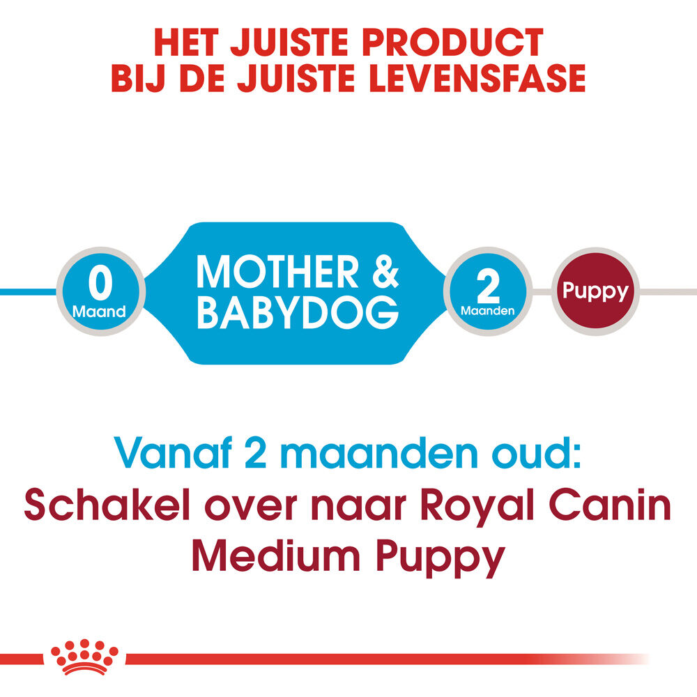 Royal Canin Medium Starter Mother and Babydog - Hondenvoer - 4 Kilogram - gevogelte