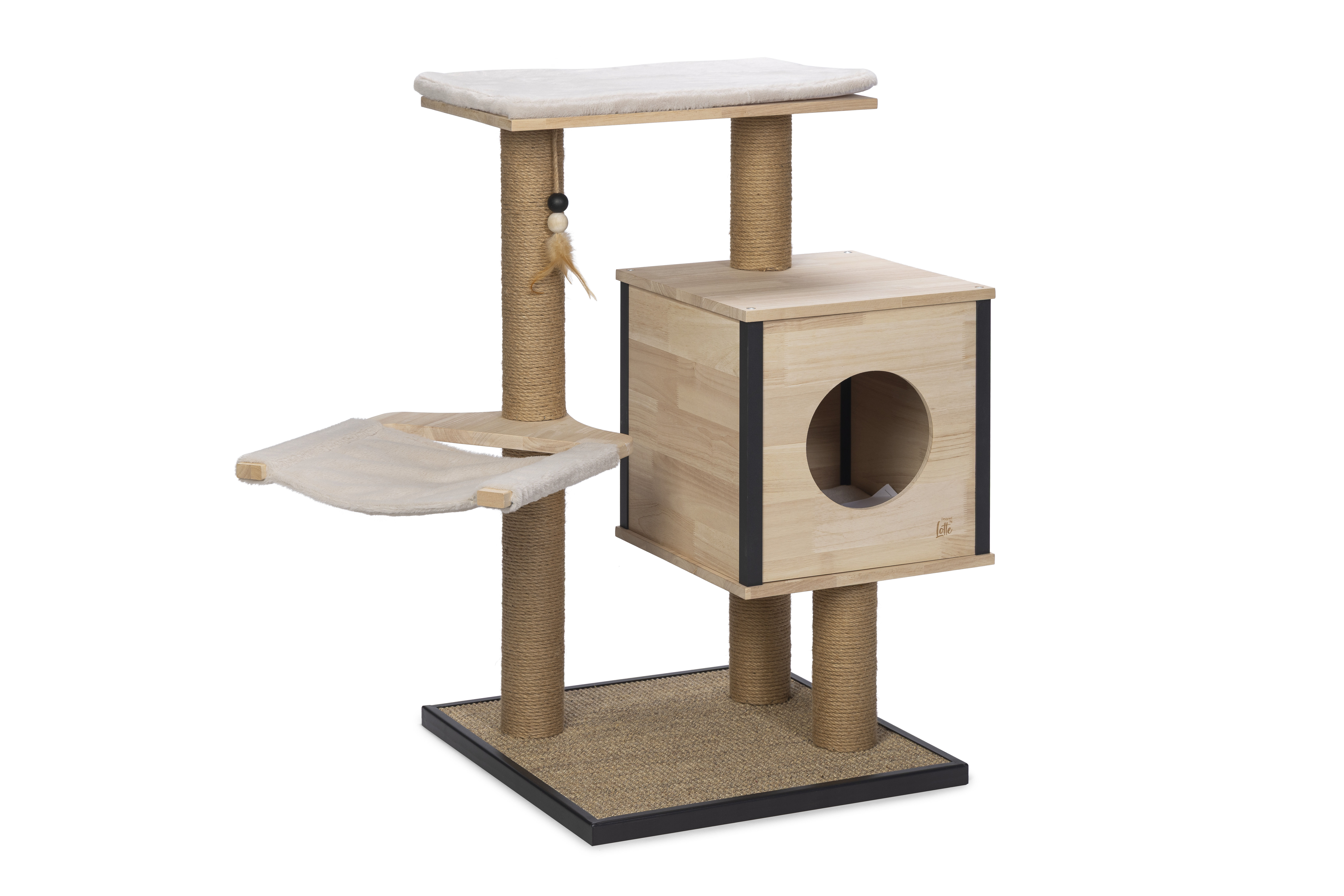Designed by Lotte Nola - Krabmeubel - Bruin - 97x56x56 cm