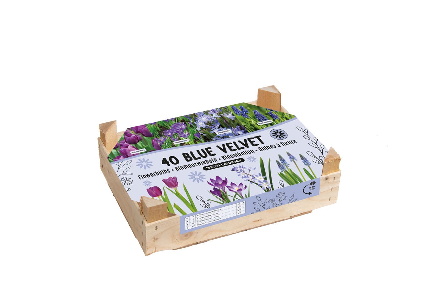Florex Bloembollen mix - in Kistje