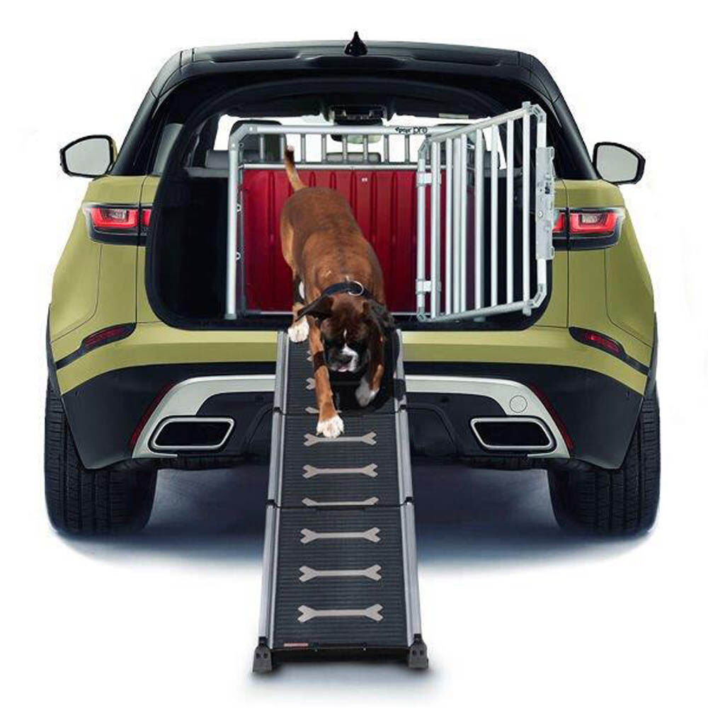 Proline Easy-steps - Loopplank Hond - Uitschuifbaar - zwart