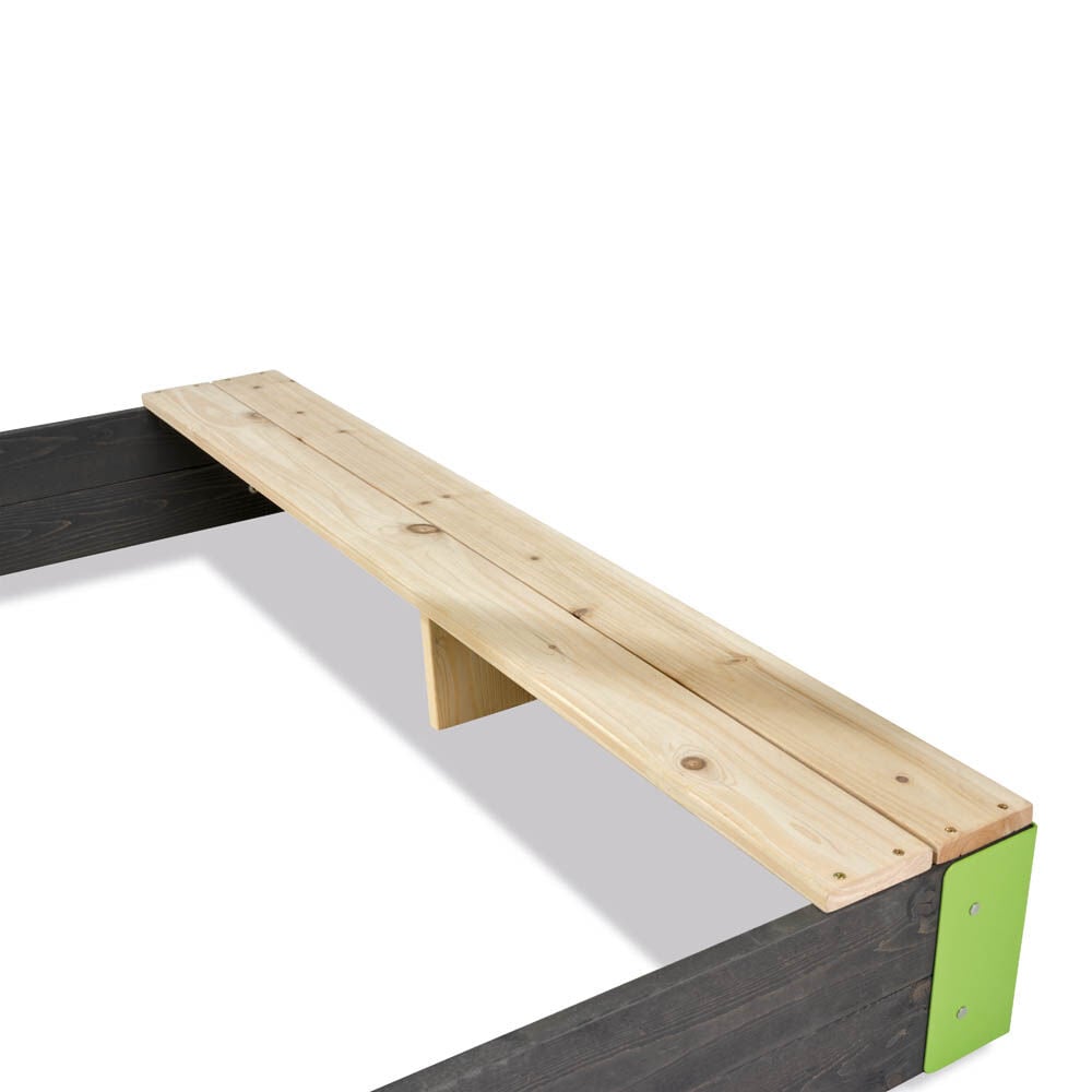 Exit Aksent - Zandbak - Zwart - 29x140x200 cm