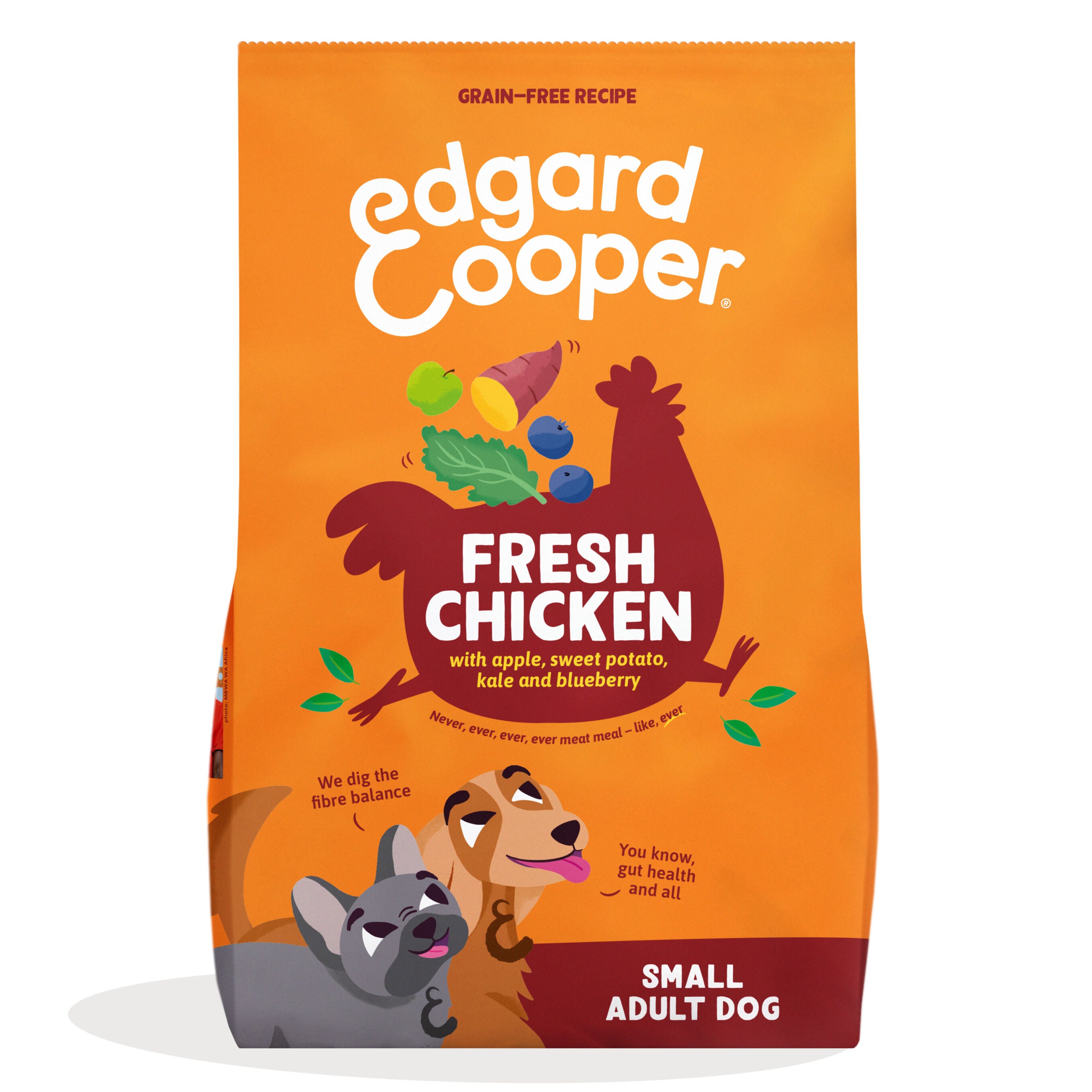 Edgard & Cooper Adult Small - Hondenvoer - 3 Kilogram - Kip Edgard & Cooper Adult Small - Hondenvoer - 3 Kilogram - Kip