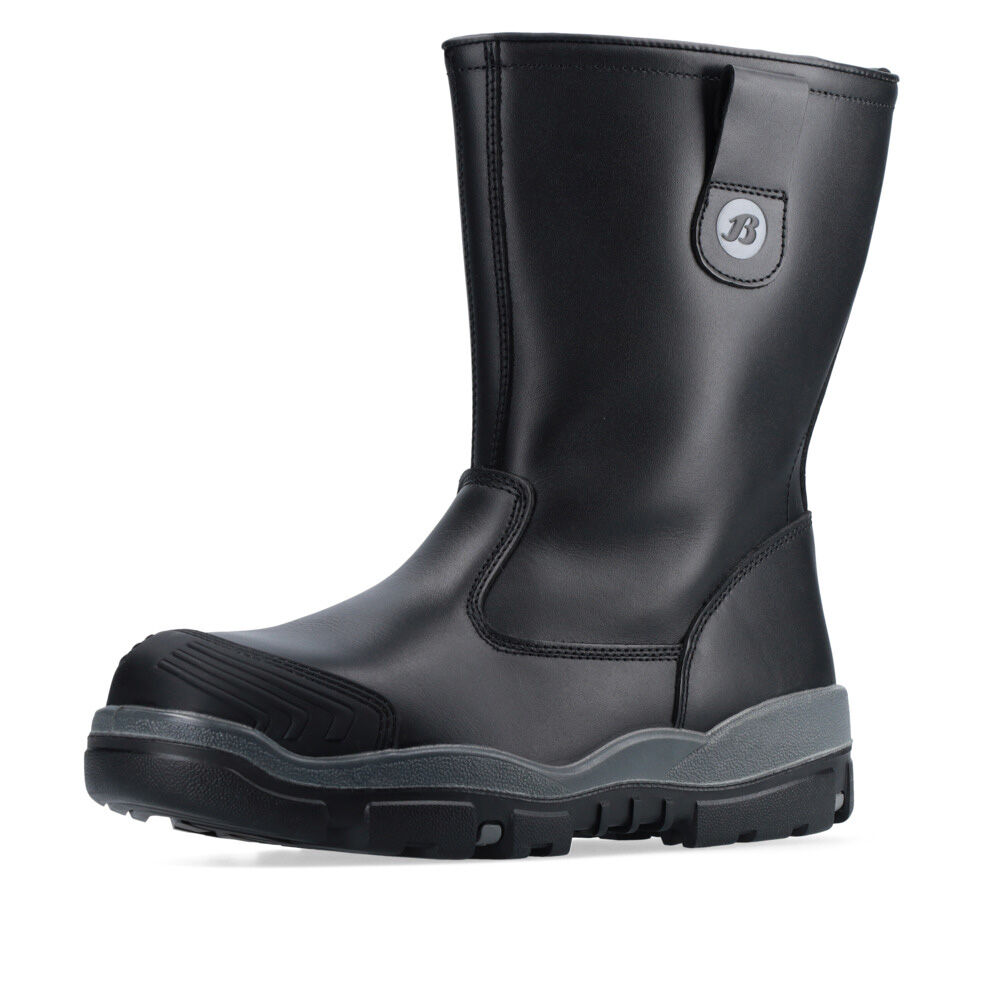 Bata Emperor Potent Brede leest - Werklaarzen - Zwart - 39