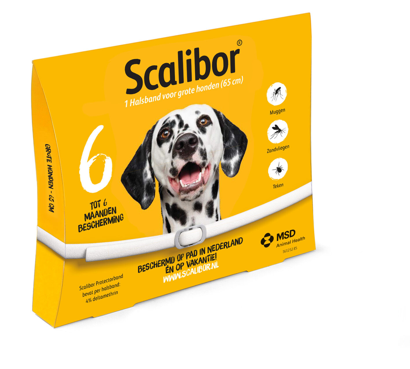 Scalibor Protectorband - Tekenband Hond - Large - M/L