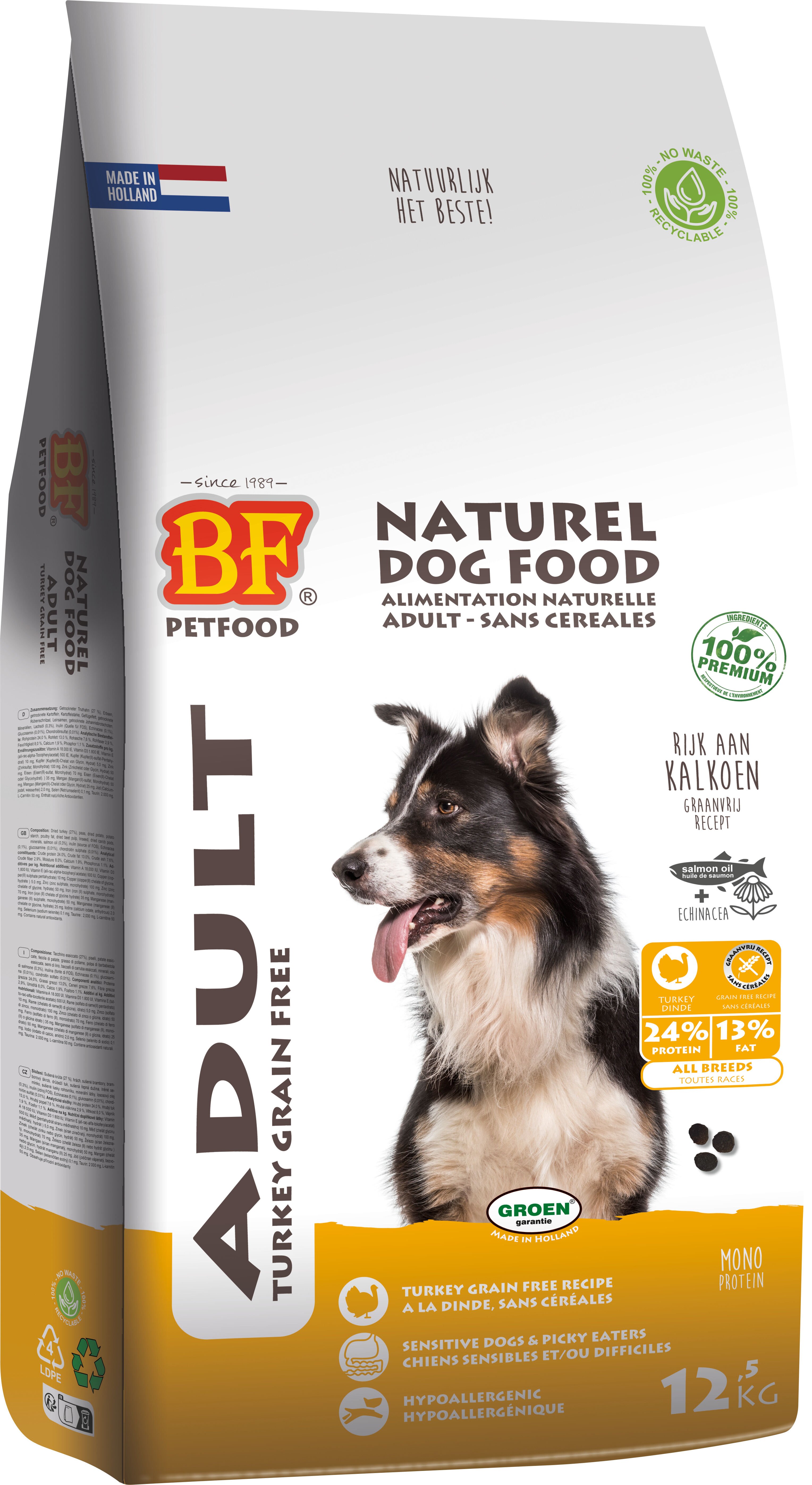 BF Petfood Adult Graanvrij - Hondenvoer BF Petfood Adult Graanvrij - Hondenvoer