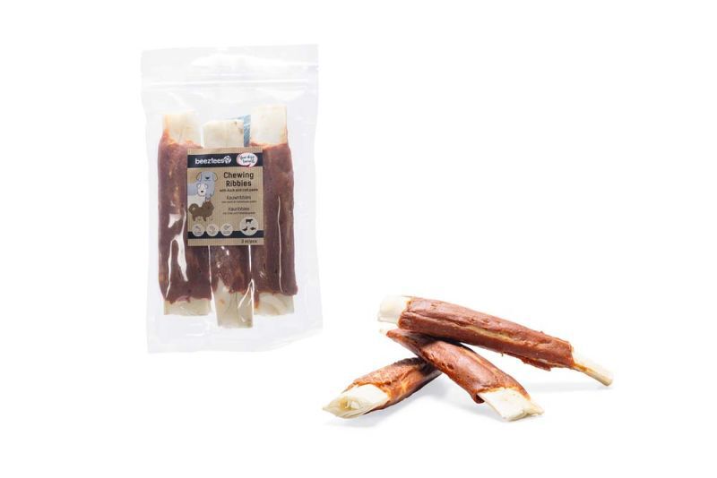 Beeztees Kauwsnack - Hondensnack - 3 Stuks - vis Beeztees Kauwsnack - Hondensnack - 3 Stuks - vis