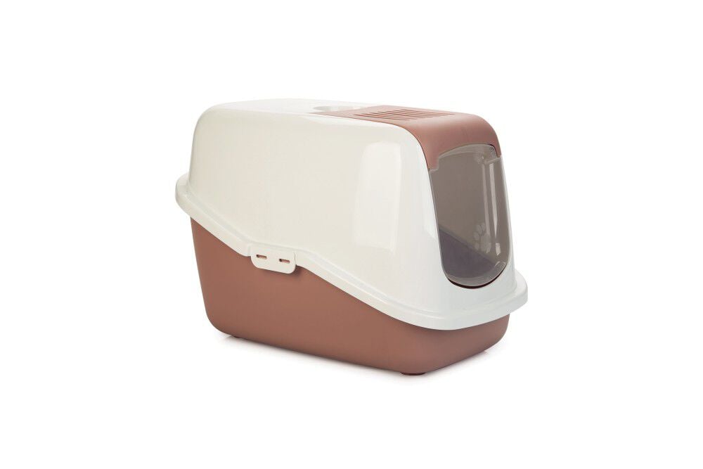 Savic Nestor - Kattenbak - Roze Wit - 39x39x56 cm