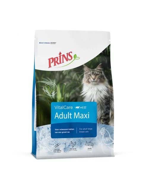Prins Vital Care Adult maxi - Kattenvoer - 1.5 Kilogram - gevogelte Prins Vital Care Adult maxi - Kattenvoer - 1.5 Kilogram - gevogelte