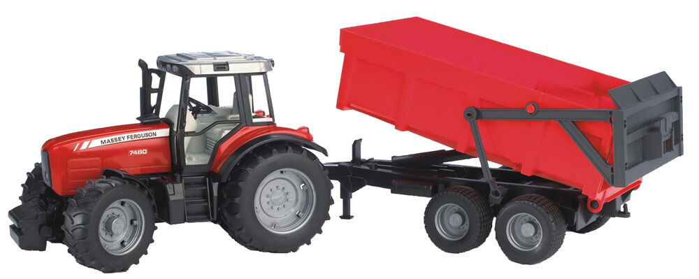 Bruder Massey Ferguson 7480 1:16 - Tractor - Rood