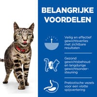 Hill's Science Plan Perfect Weight - Kattenvoer - 1.5 Kilogram - kip