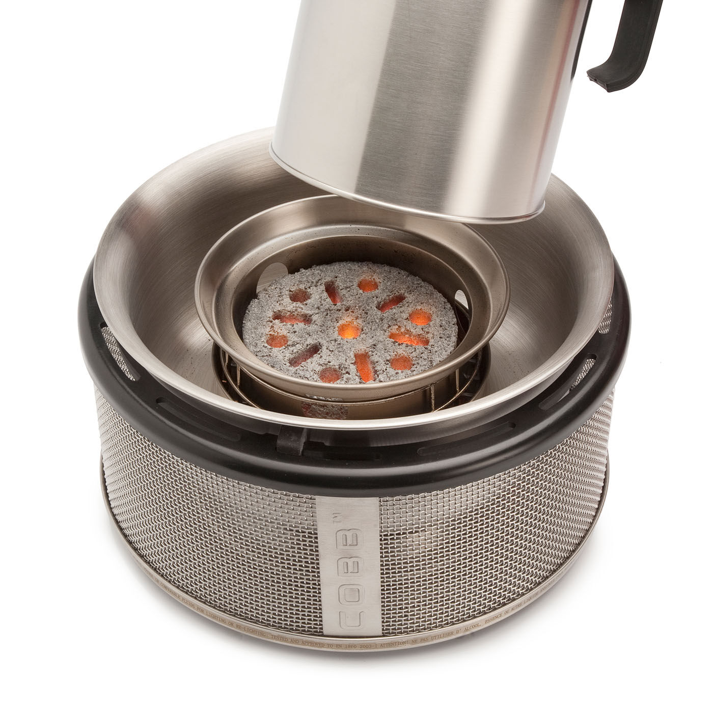 Cobb Waterketel met draagtas - BBQ accessoires - rvs