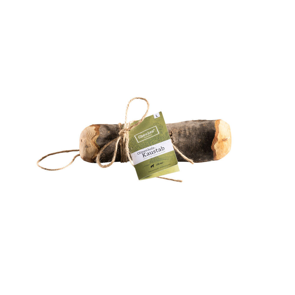 Chewies Kauwstaaf Olijfhout - Hondensnack - olijfhout - L Chewies Kauwstaaf Olijfhout - Hondensnack - olijfhout - L