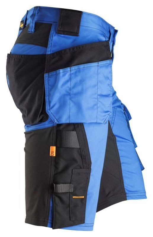 Snickers AllroundWork 6141 Stretch - Korte werkbroek - Blauw - 50
