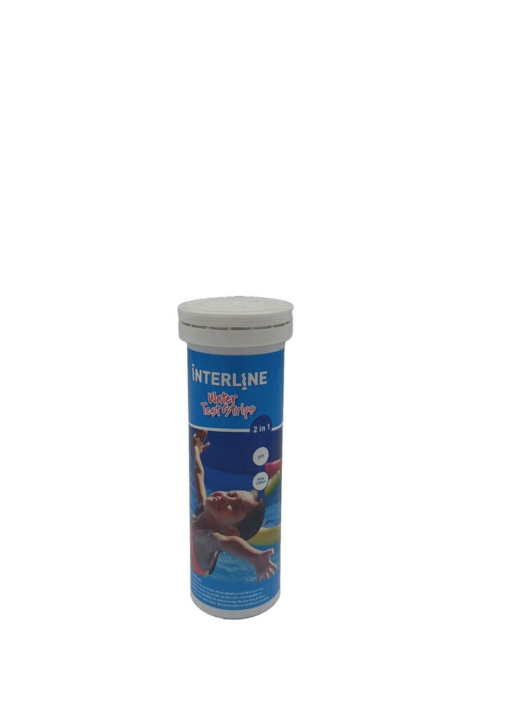 Interline 2 in 1 - Water Teststrips - 25 stuks - 25 Stuks Interline 2 in 1 - Water Teststrips - 25 stuks - 25 Stuks