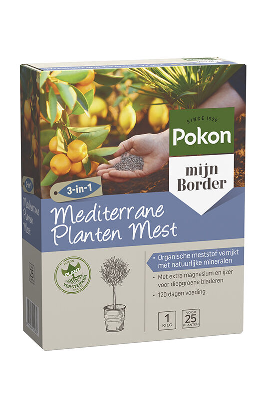 Pokon Mediterrane plantenvoeding - Siertuinmeststof - 1 Kilogram