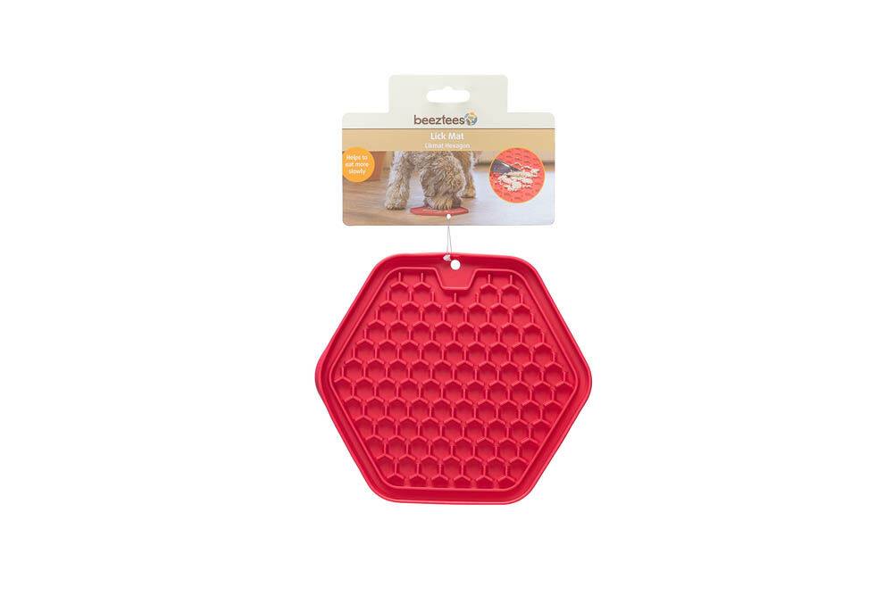Beeztees Hexagon - Likmat - Roze
