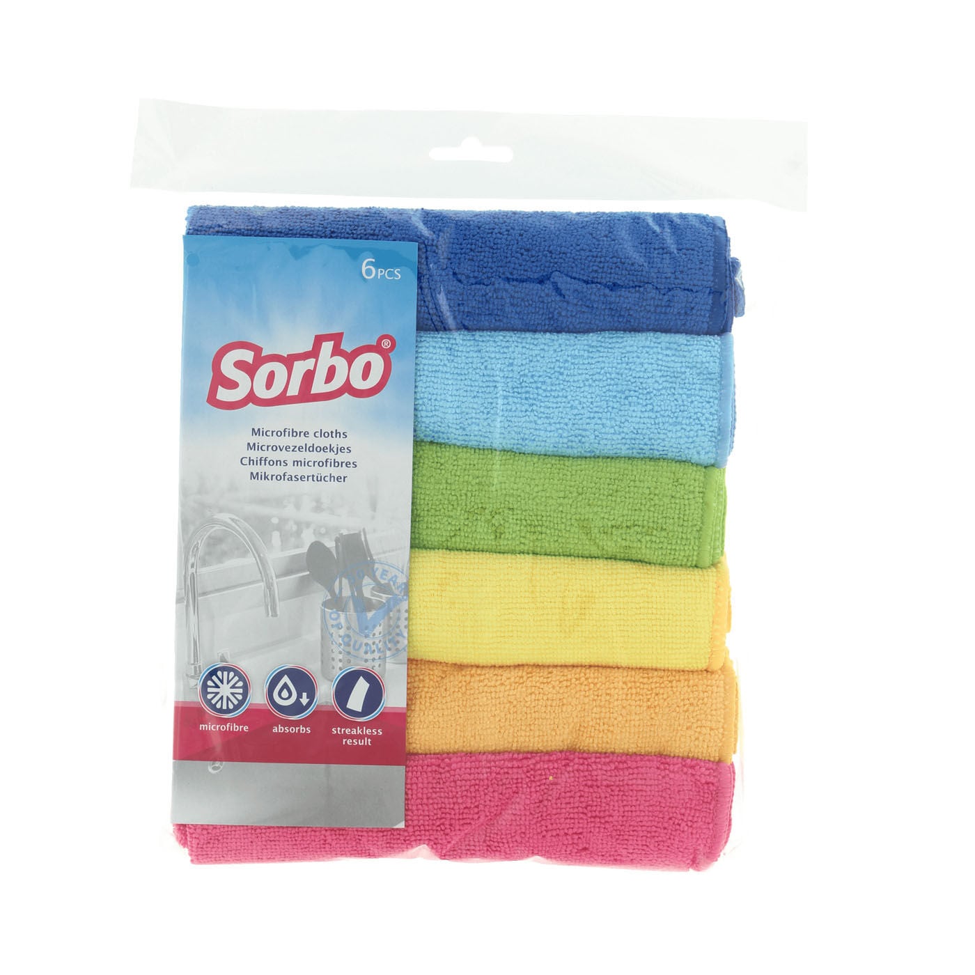 Sorbo - Microvezeldoek 40x40cm