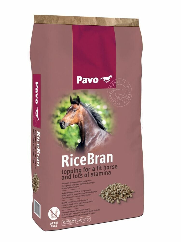 Pavo Ricebran - Specialiteit - 20 Kilogram - Zak
